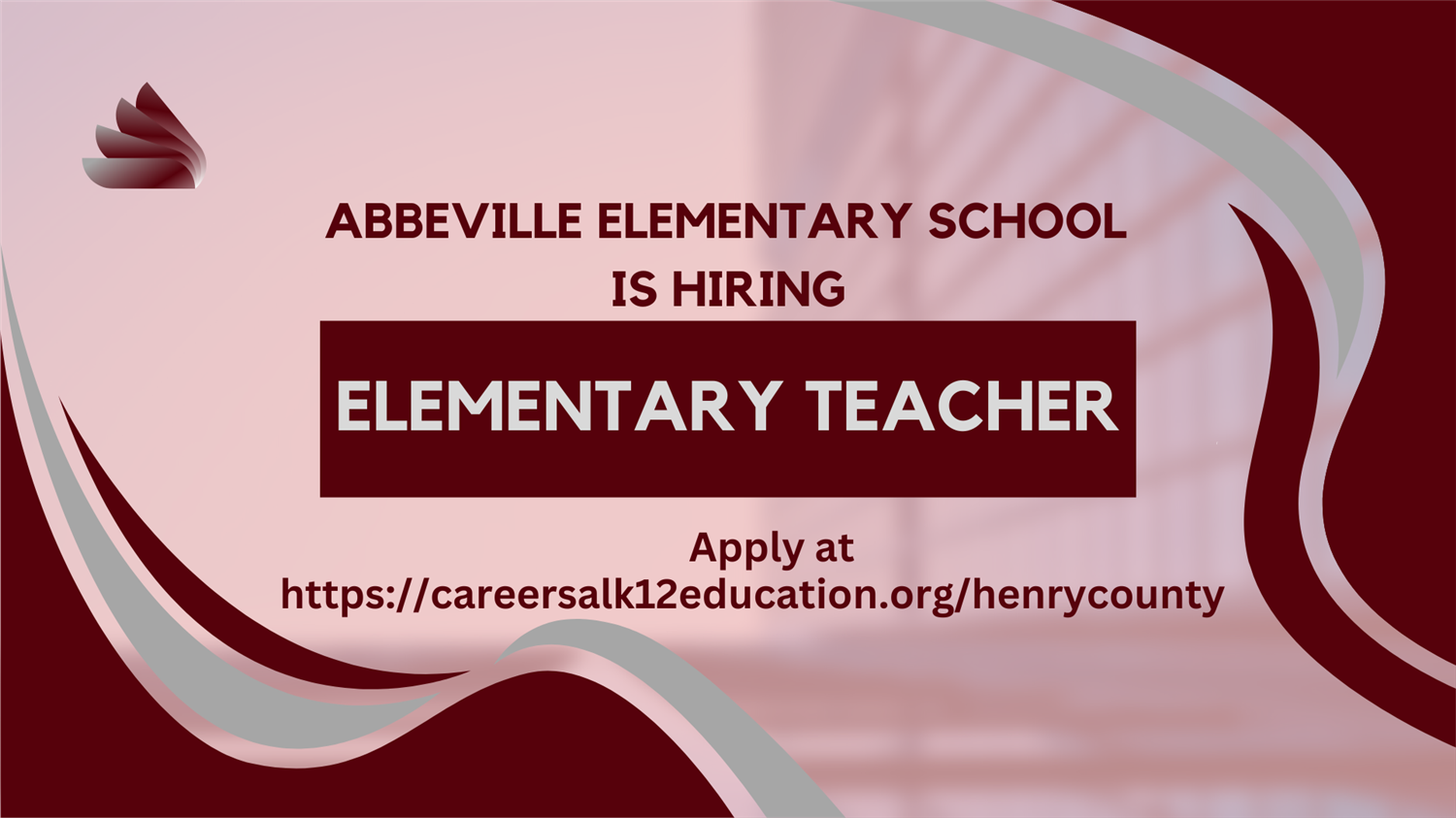 Abbeville Elementary is hiring an Elementary Teacher